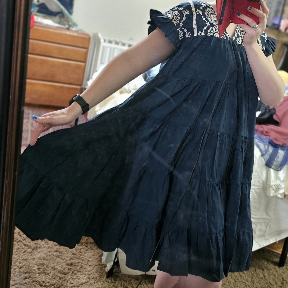 Navy blue Calista dress